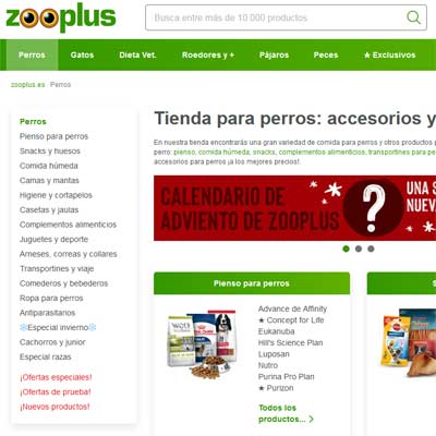 Tienda Online de Mascotas Zooplus