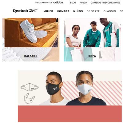Tienda Online de Deportes Reebok
